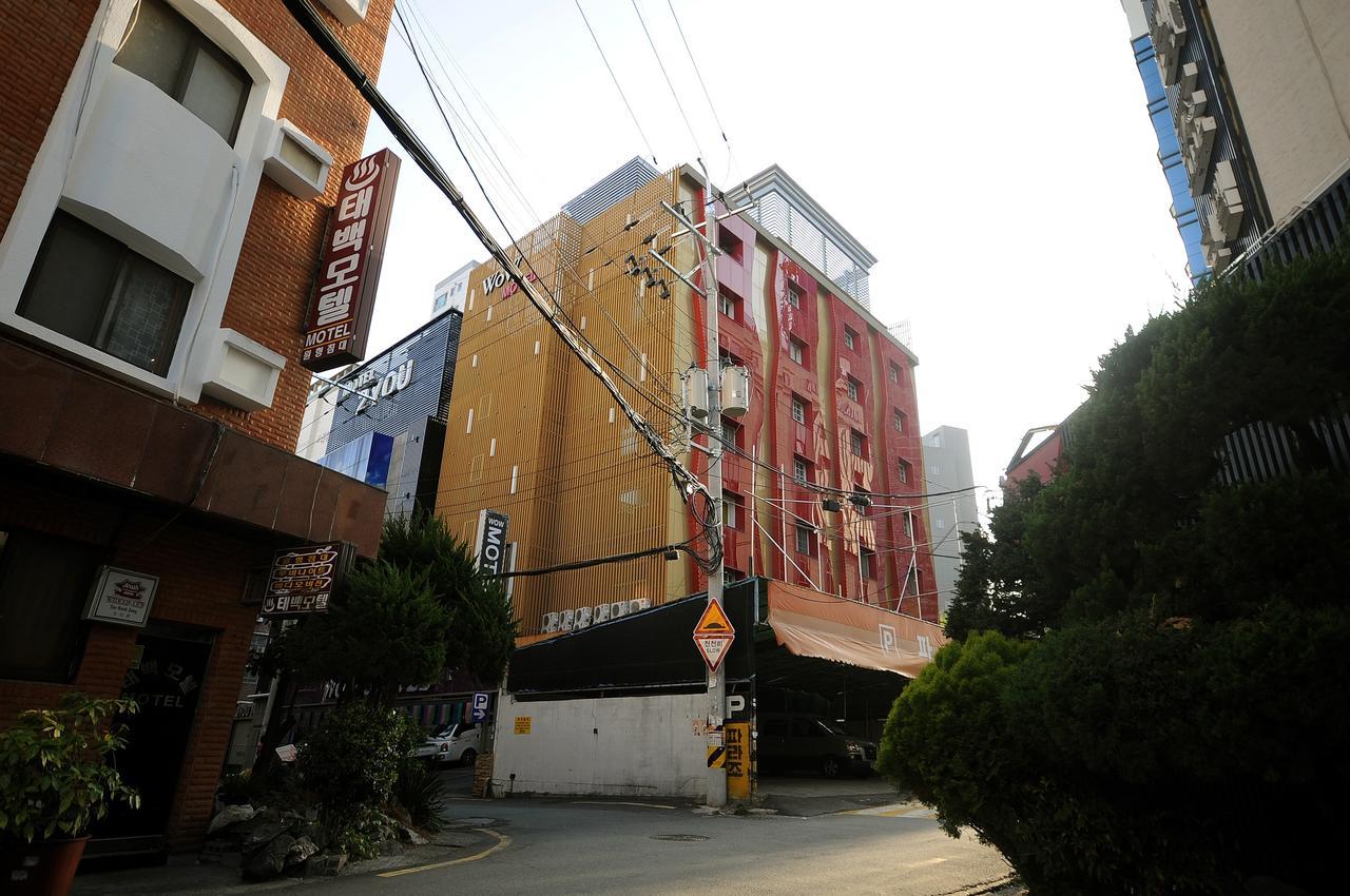 Wow Motel Busan Bagian luar foto